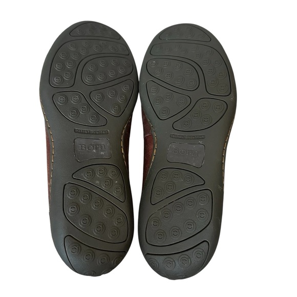 Born Men’s Watson Slip On Brown Leather Loafers Size 12 Casual Shoes - Picture 6 of 9